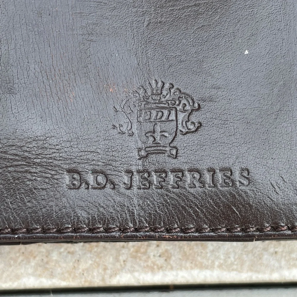 BD Jeffries Alligator wallet